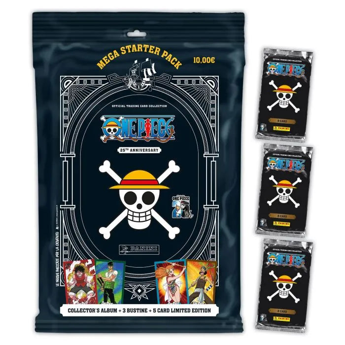 One Piece 25th Anniversary Trading Card Collection 2024 - Panini Edicola online One Piece 25th Anniversary Trading Card Collection 2024 - Panini Edicola online