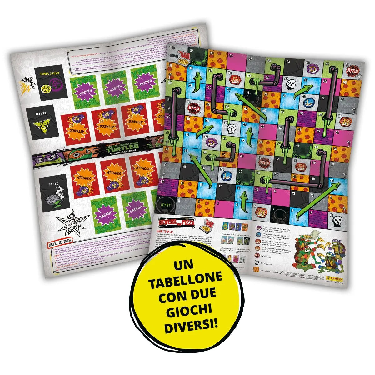Set Raccoglitore e/o Bustine di Teenage Mutant Ninja Turtles Trading Card Game (Panini 2025)