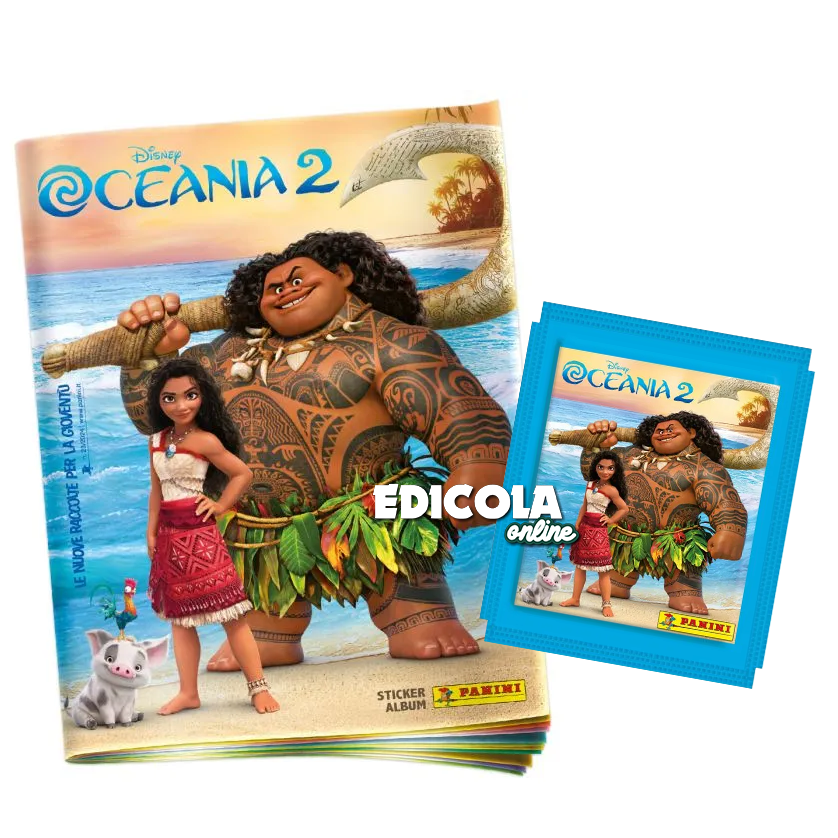 Scegli il tuo Set Album e/o Bustine di figurine OCEANIA 2 - Panini 2024