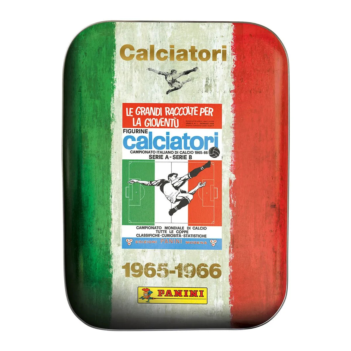 Tin Box Celebrative di Figurine Calciatori Panini 2025-2026