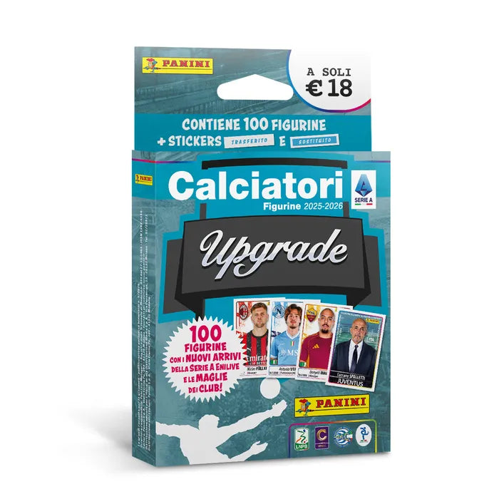 100 Figurine di Aggiornamento - Calciatori 2025-2026 Upgrade Set Panini