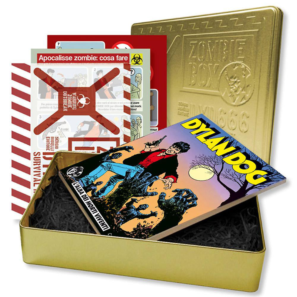 Zombie Kit 666 Dylan Dog number 1 Special Rare Box Dawn of the