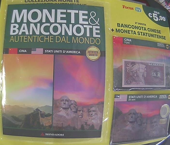 Collezione di autentiche Monete & Banconote dei cinque continenti - Hachette 2025