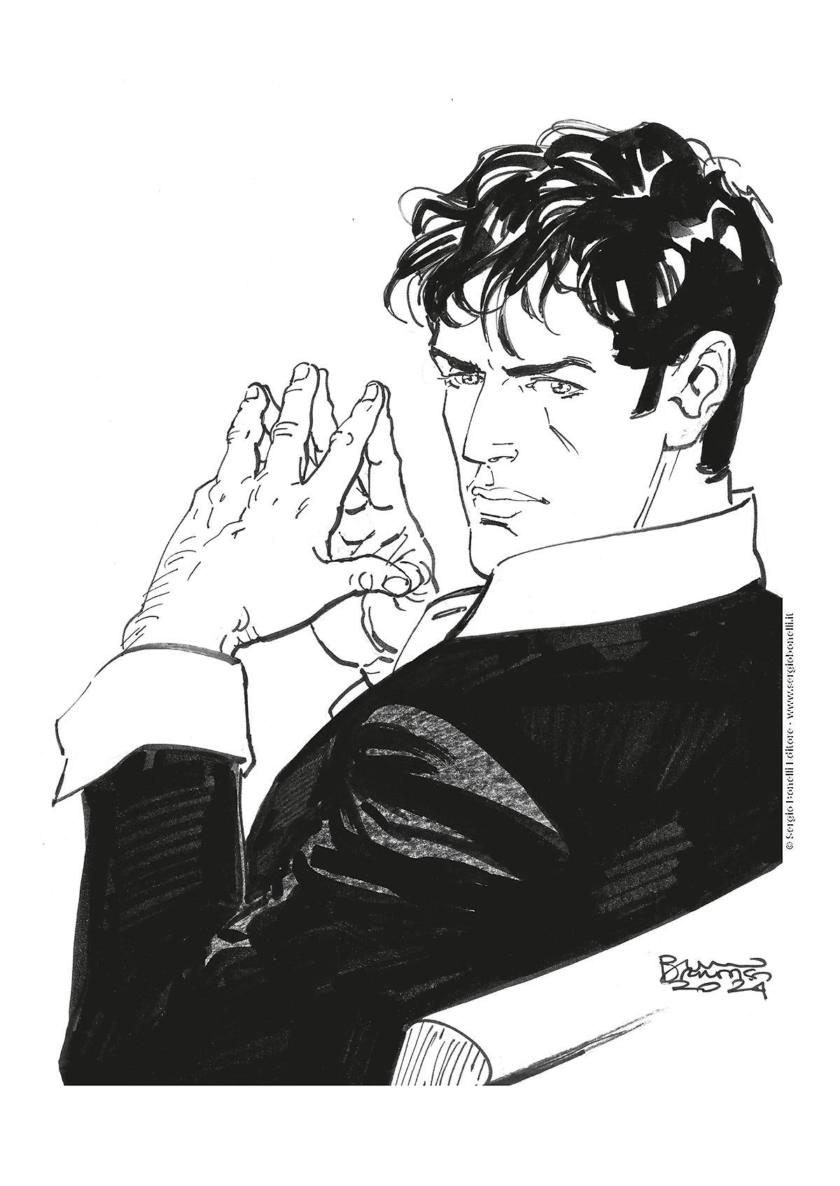 Dylan Dog - Ghost Hotel - Limited edition numbered 666 copies