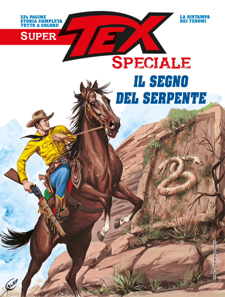 TEX Supertex Speciale - Color reprint of the Texone