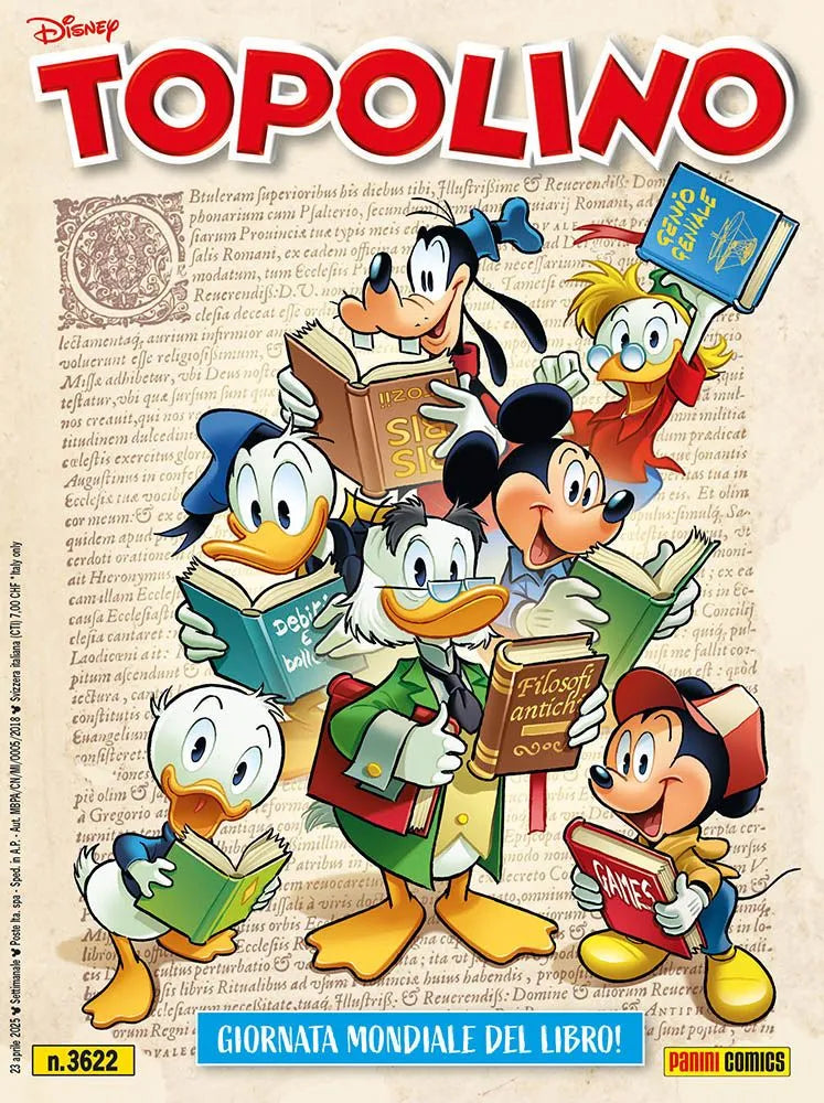 Livret Mickey Mouse 3101 - Édition spéciale Comicon 2015 (Histoire de Mickey Mouse à Pompéi)
