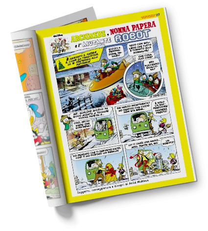 Fumetto Topolino libretto n. 3656 - Variant di NATALE 2025