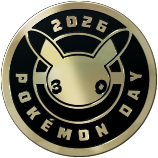 Pokémon TCG: Pokémon Day 2026 Collection (one foil promo card, one coin, and three booster packs)