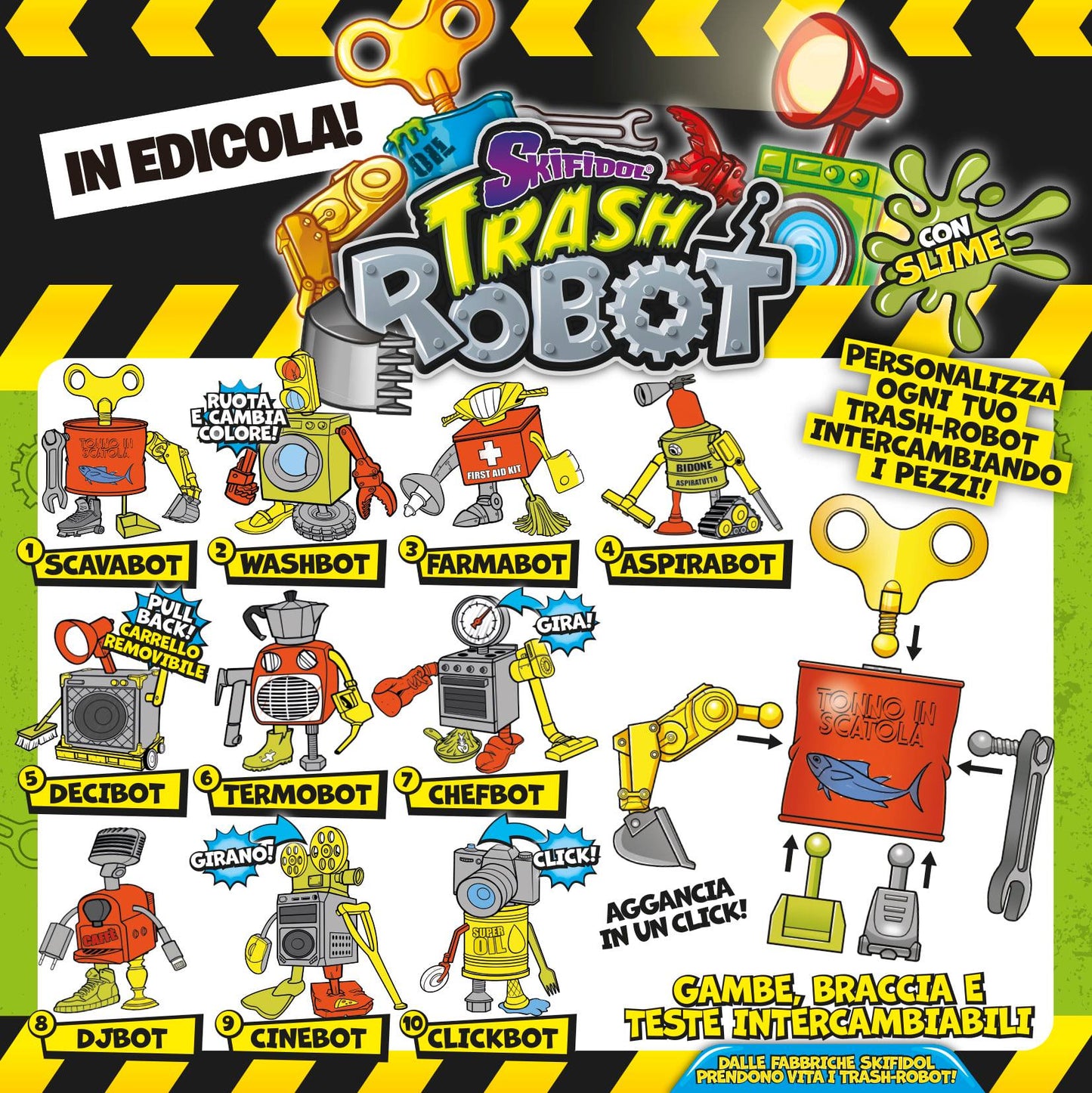 Trash Robot Skifidol