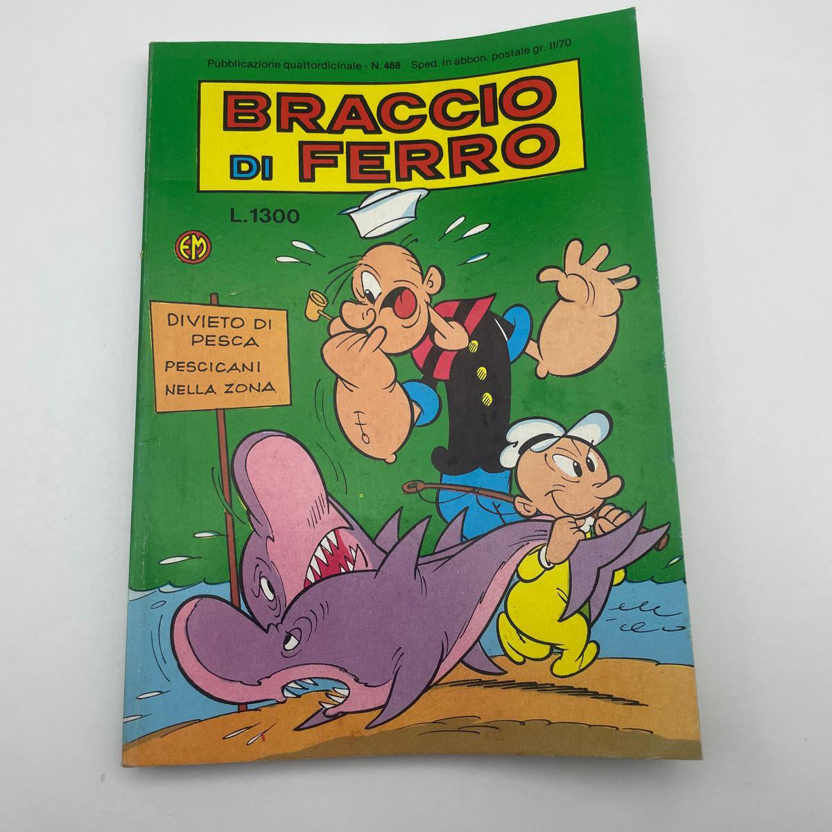 Set 3 Fumetti Braccio di Ferro 144 459 488
