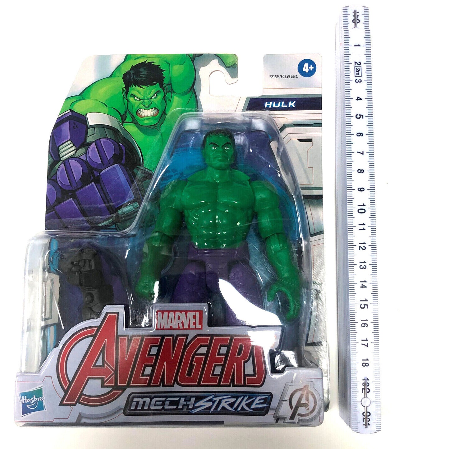 Figurine 3D Marvel AVENGERS Iron Man Hulk sous blister