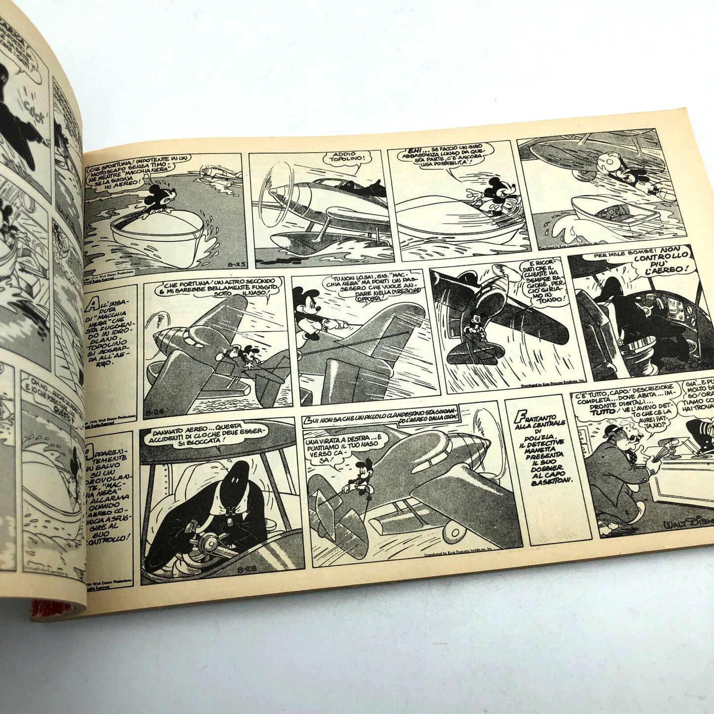 Walt Disney TOPO STRIPS bande dessinée Rare Livret vintage original d'occasion