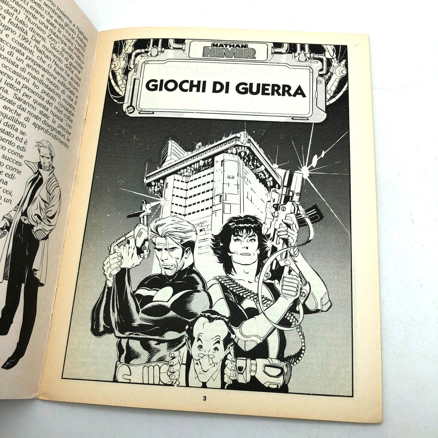 Fumetti di NATHAN NEVER Albetto Giochi di Guerra Speciale Completa Raro Bonelli