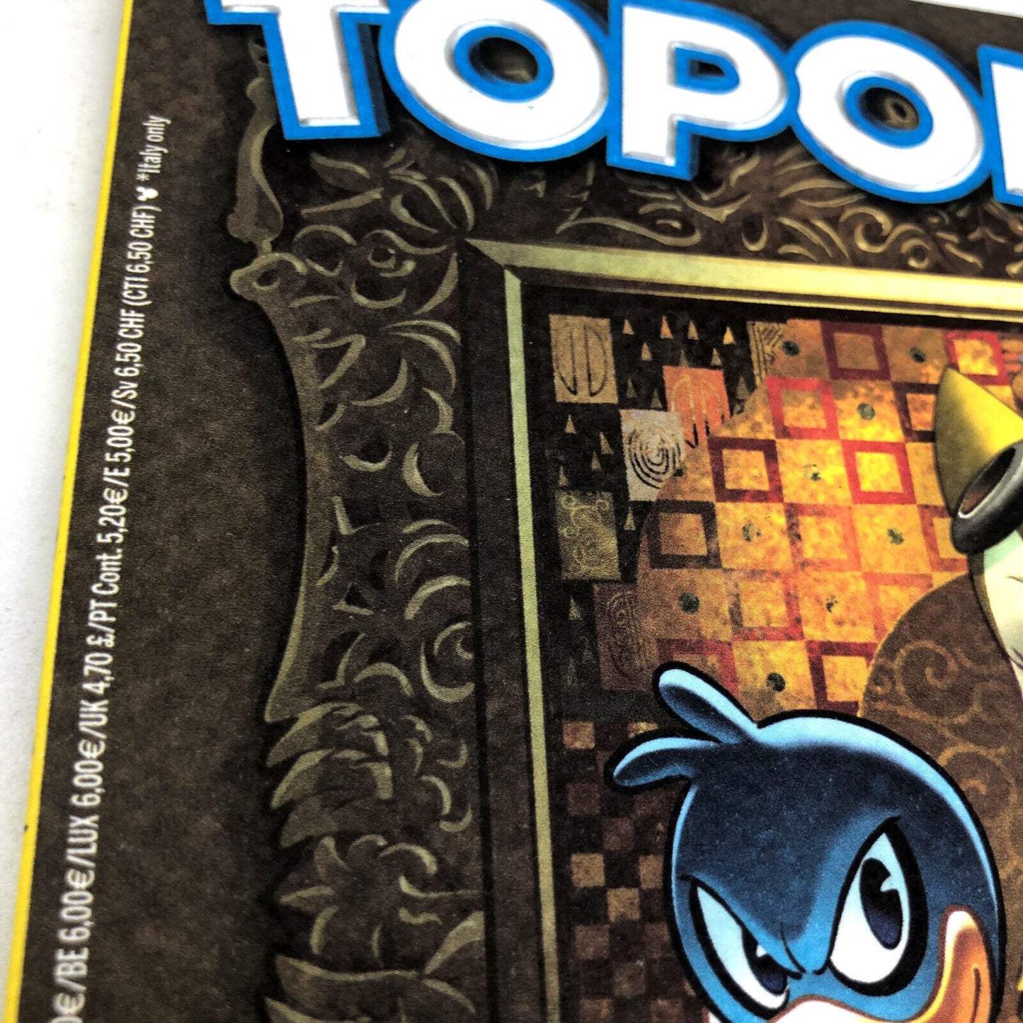 Bande dessinée MICKEY MOUSE n. 3466 Couverture de variante de collection Couverture Papier antique Rare