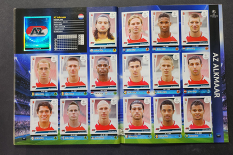 Album Completo di Figurine Calciatori Panini CHAMPIONS LEAGUE 2009-10 Uefa 2010