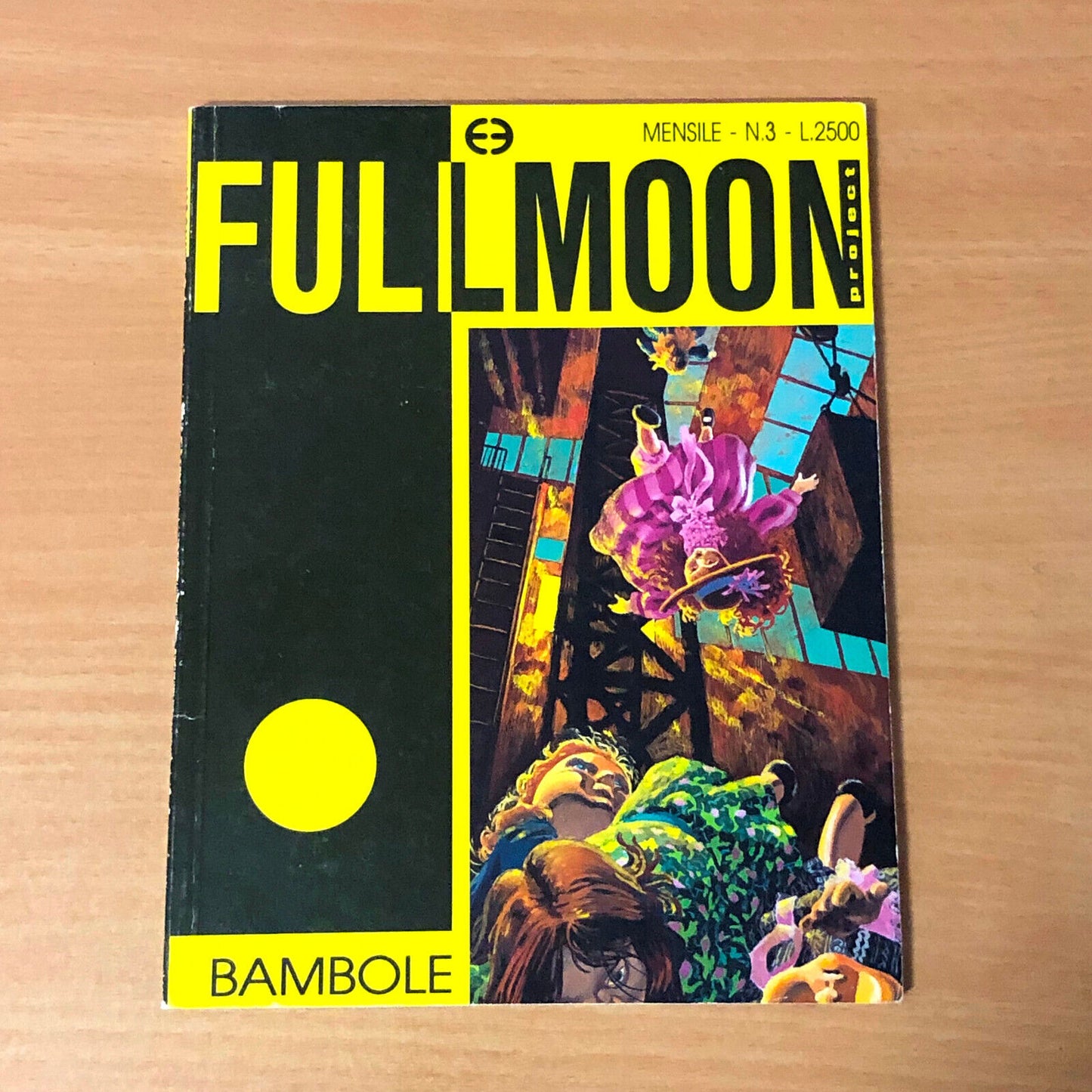 Fumetti FULLMOON PROJECT BAMBOLE numero 3 Raro rarissimi lotto Italiani Horror
