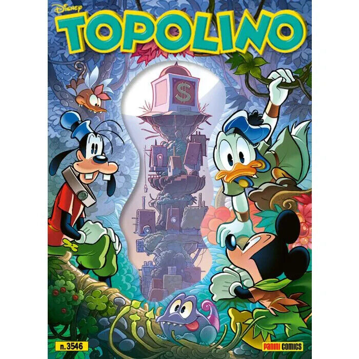 Fumetto di TOPOLINO Variant Cover 3545 3546 Libretto Originale Lucca Comics 2023
