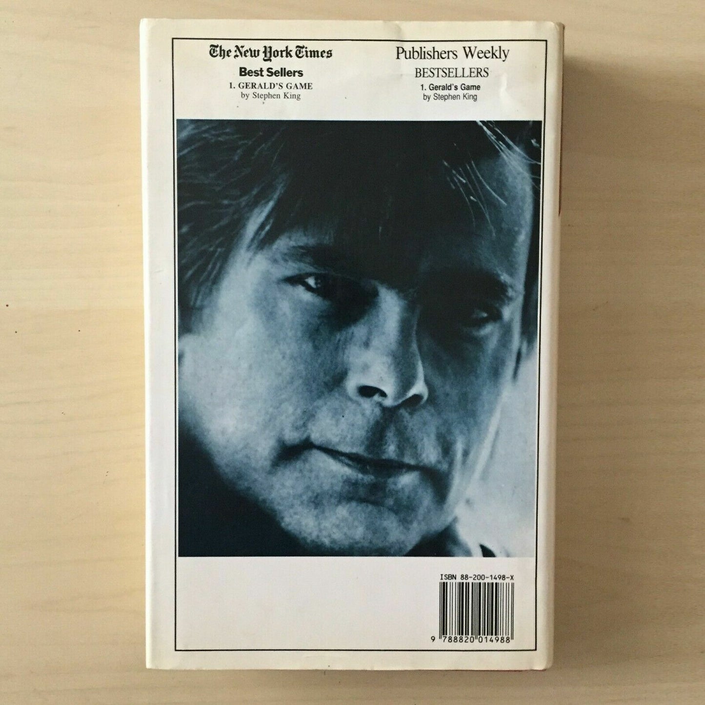 Libri Romanzo Stephen King Il Gioco di Gerald IV Edizione Marzo 1993 Horror Raro