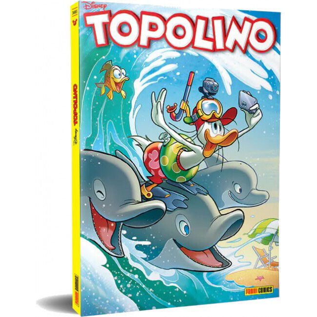 Fumetto TOPOLINO 3485 Sigillato Edicola Block Notes Blu Illustrato da Collezione