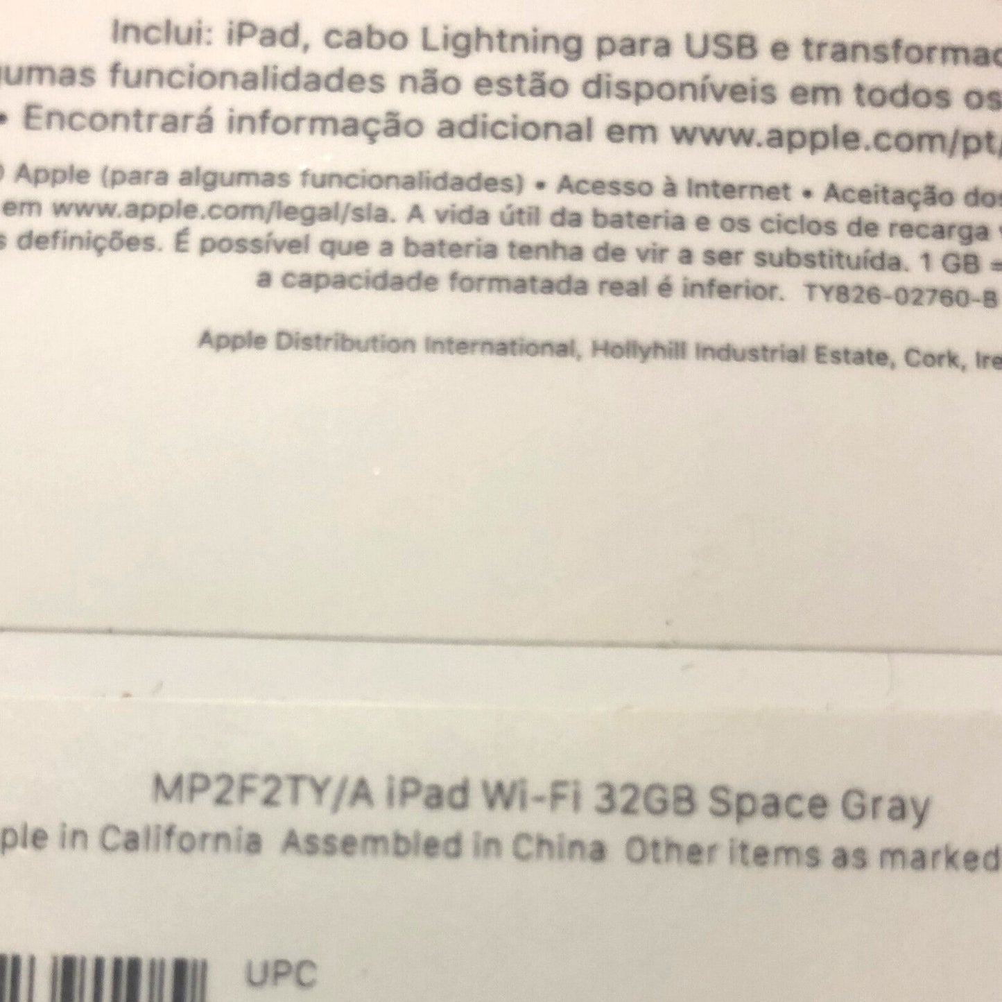 Tablet Apple iPad 5 Ricondizionato Display 9.7" pollici 32GB Grigio wifi