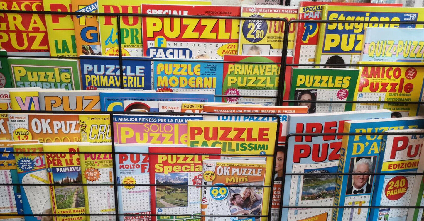 Stock di PUZZLE e SUDOKU - Riviste da Edicola