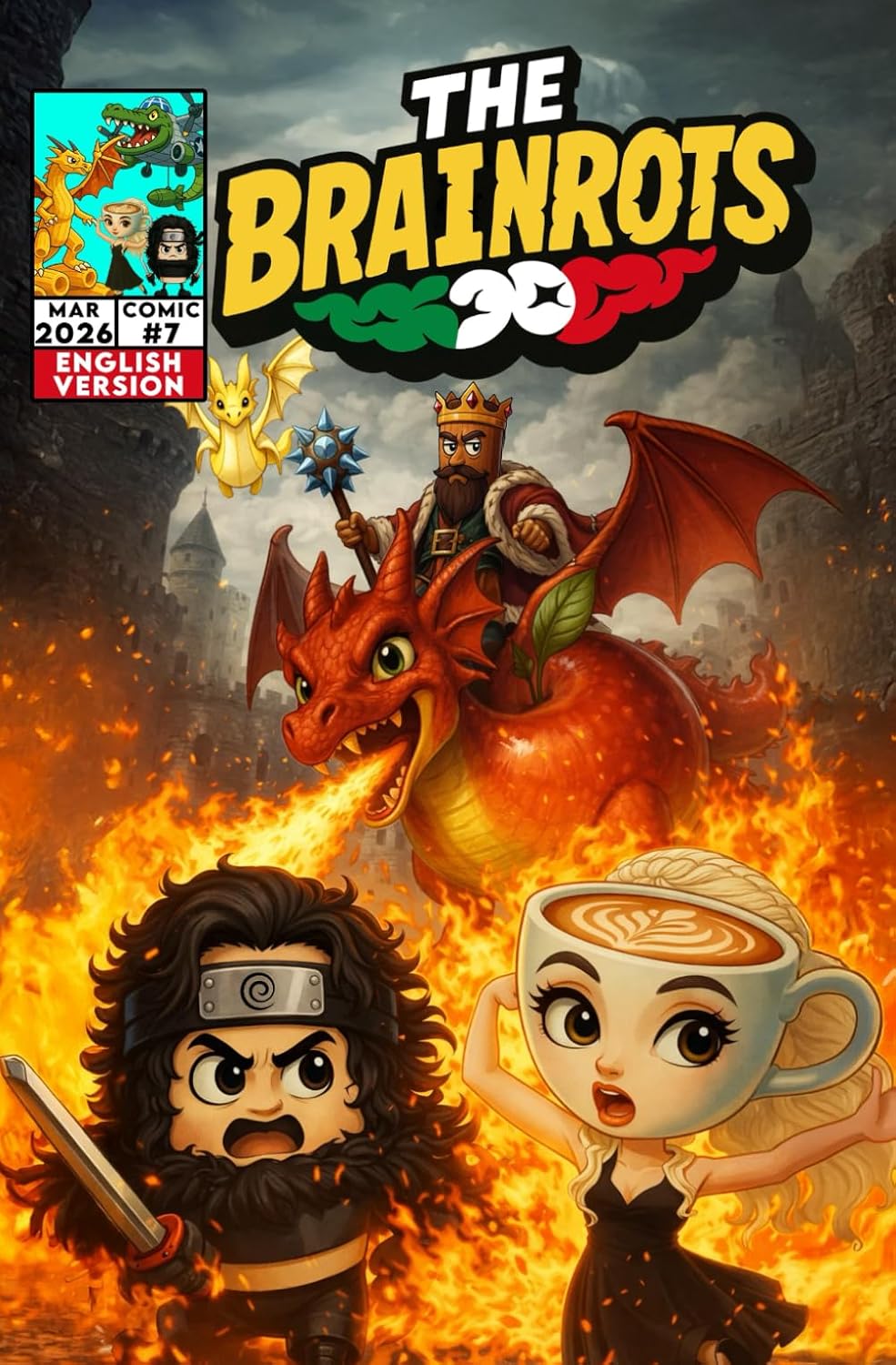 Fumetto The Brainrots n. 7 (Marzo 2026)