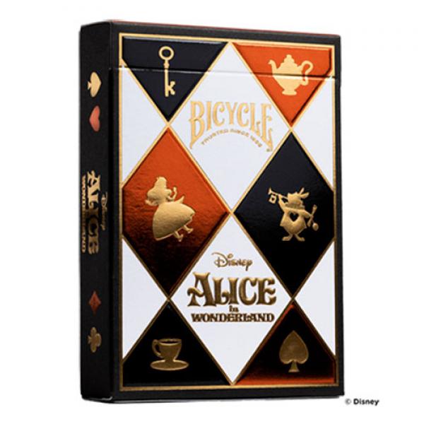 Cartes à jouer Bicycle Disney Alice au pays des merveilles par US Playing Card Co
