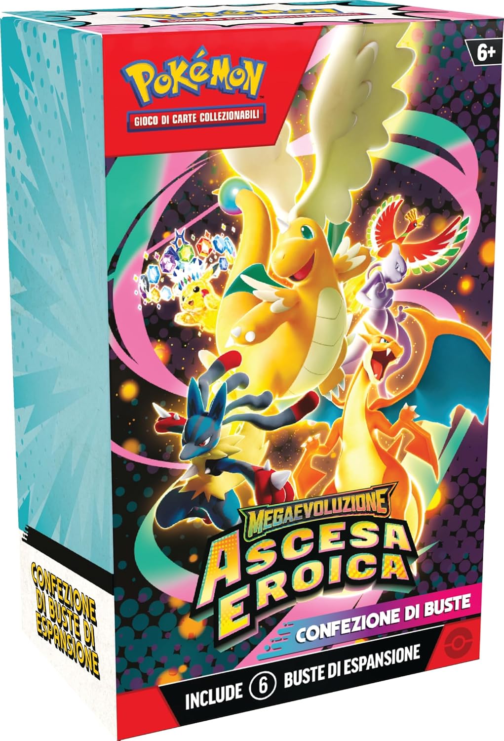Single Pokémon ITA Sealed Packets - 3 Expansion Game Cards in Italian