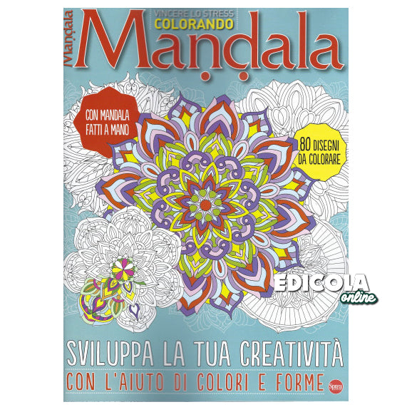 Relax Coloring Book - Mandala 80 drawings