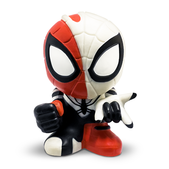 BOOMEZ Marvel Surprise Pack Super Heroes 3D-Karte Spiderman Zeitungskiosk