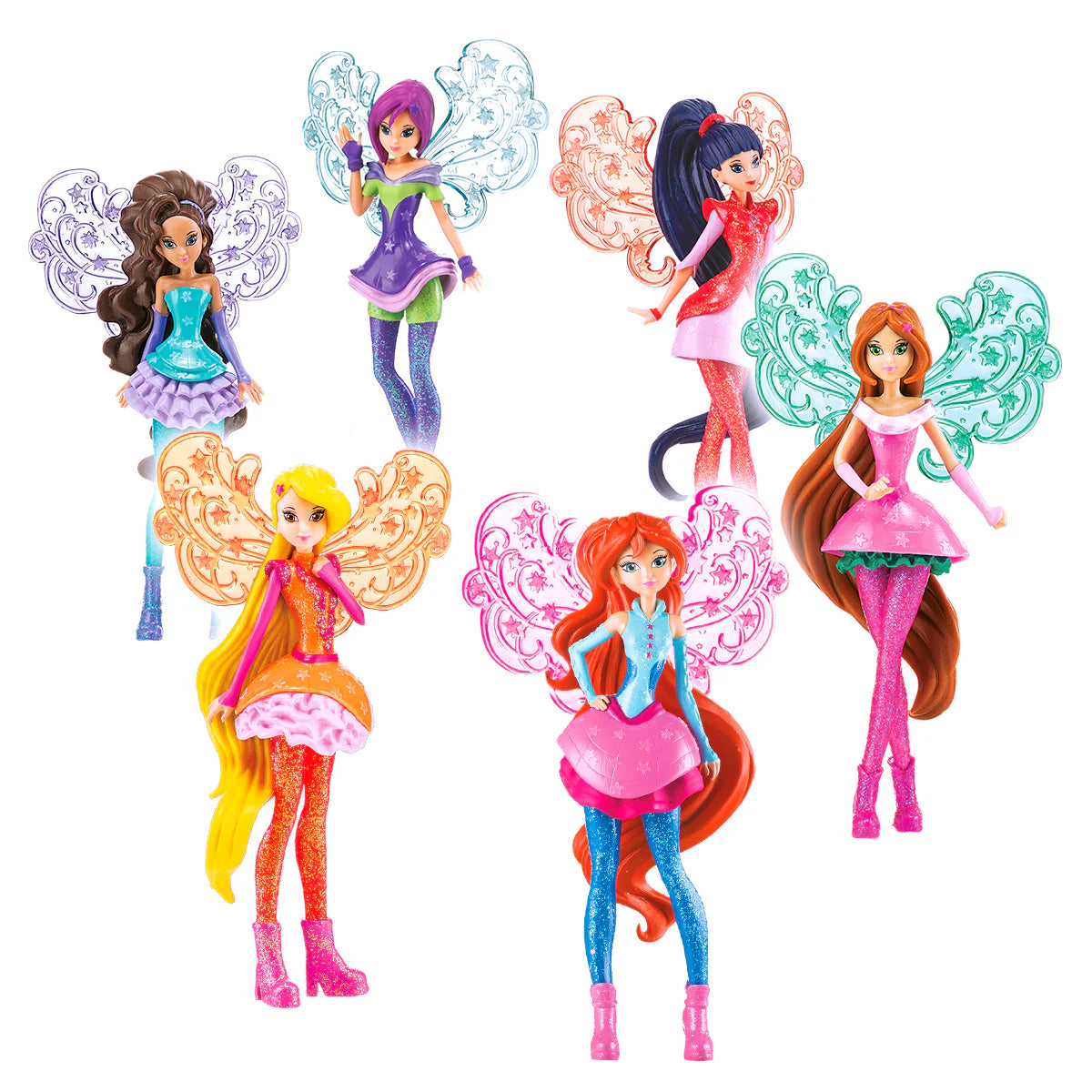 Winx Club Figurine à collectionner COSMIX Bloom Doll Flora Aisha
