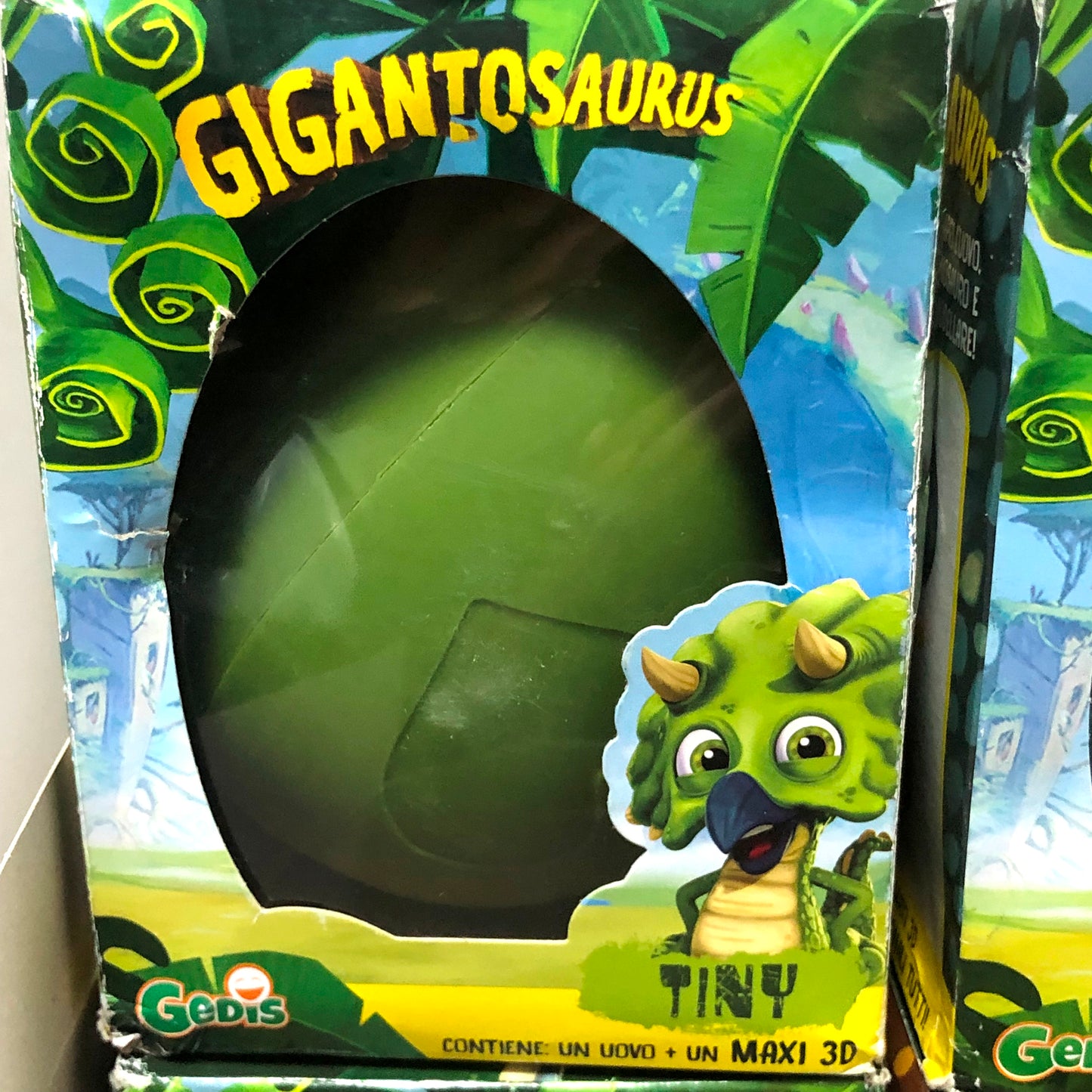 Gigantosautus Eggs - 3D maxi dinosaur to recreate with modeling clay!