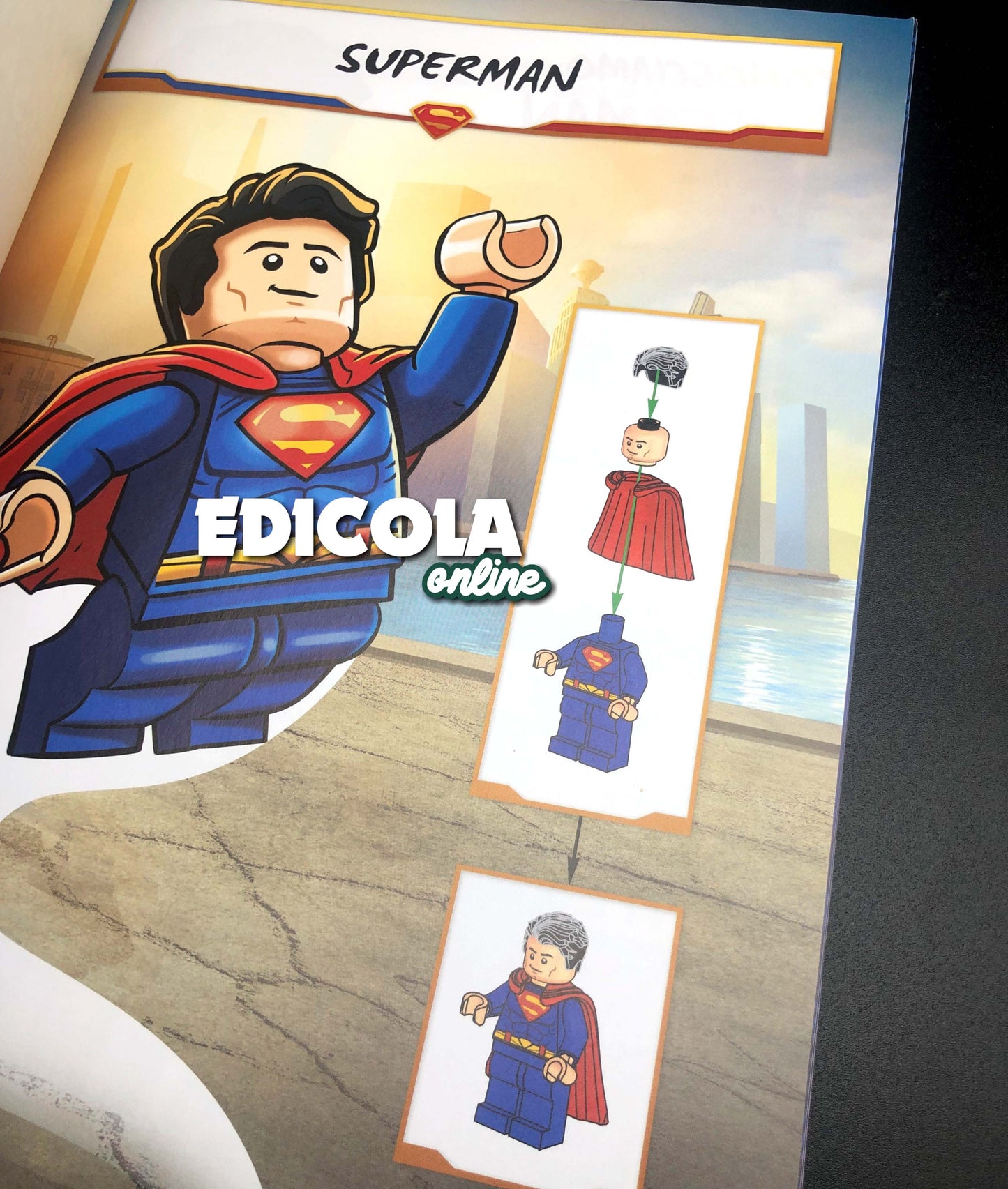 Rivista LEGO DC SUPER HEROES - SUPERMAN alla Riscossa!