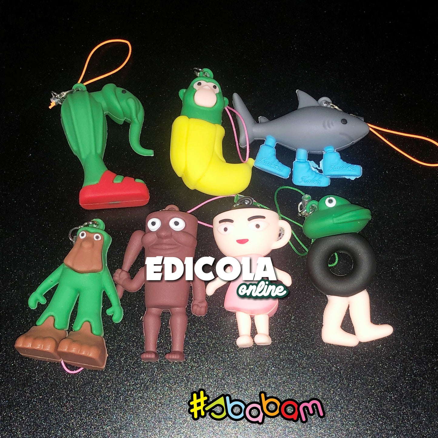 Portachiavi TRALLALLERO A Brainrot Collection - Gli originali SBABAM