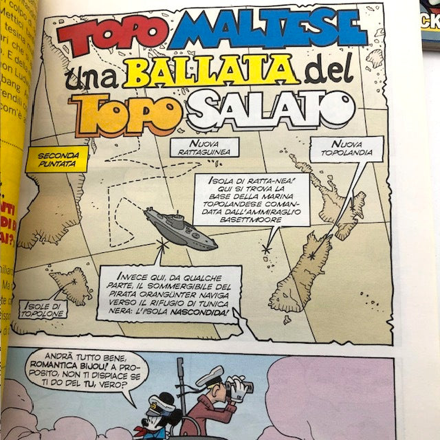 Topolino 3198 – Storia dedicata ad Andy Duckhol & Topo Maltese