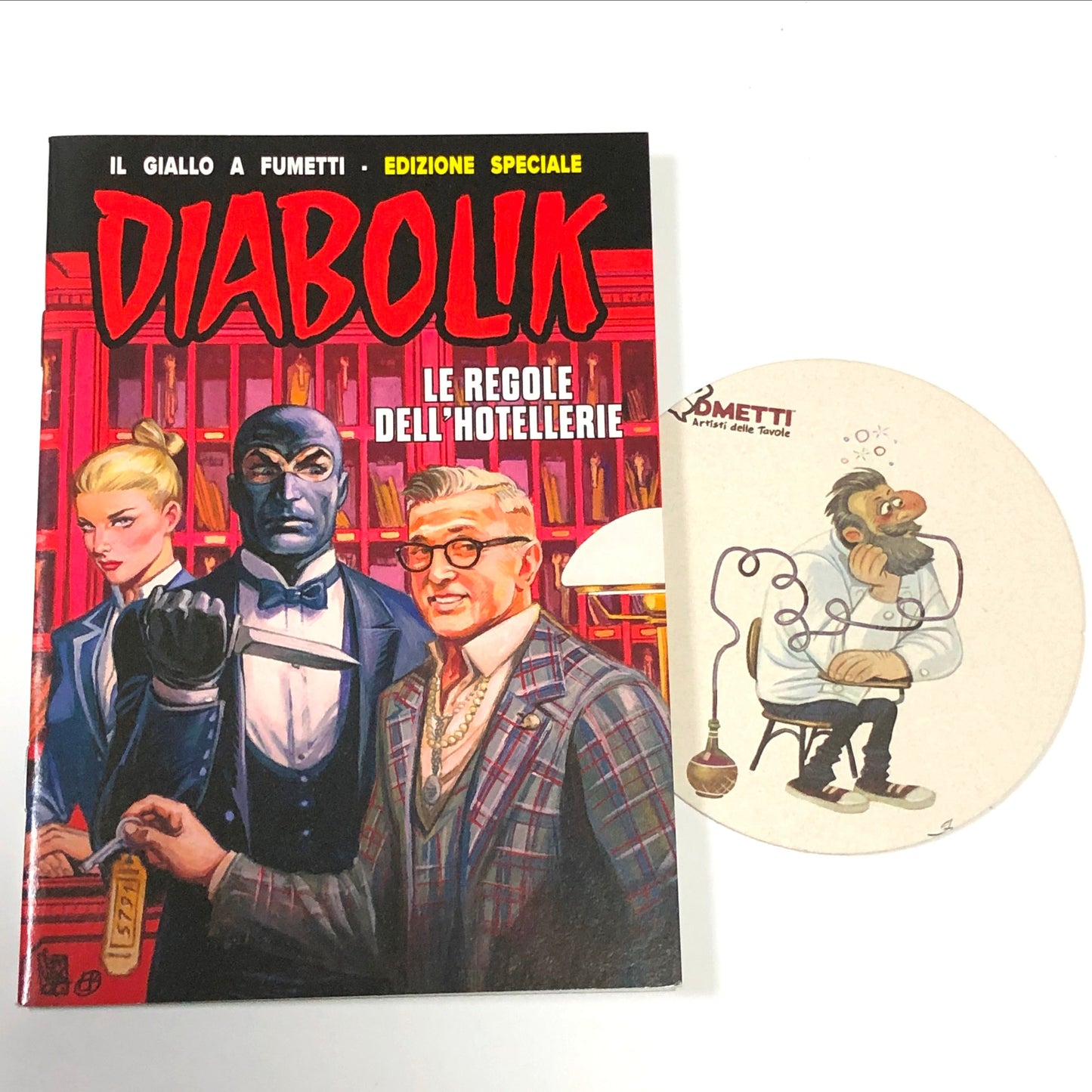 Diabolik “Le Regole dell’Hotellerie” incontra Barbieri - Lucca Comics 2024 Foodmetti