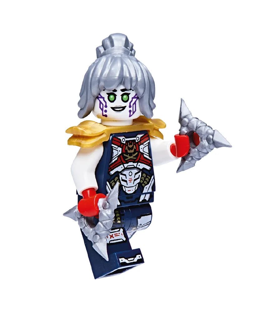 Rivista LEGO NINJAGO LEGACY n. 9 - Lattina con 2 GIOCHI: P.I.X.A.L. vs VIPERA VOLANTE