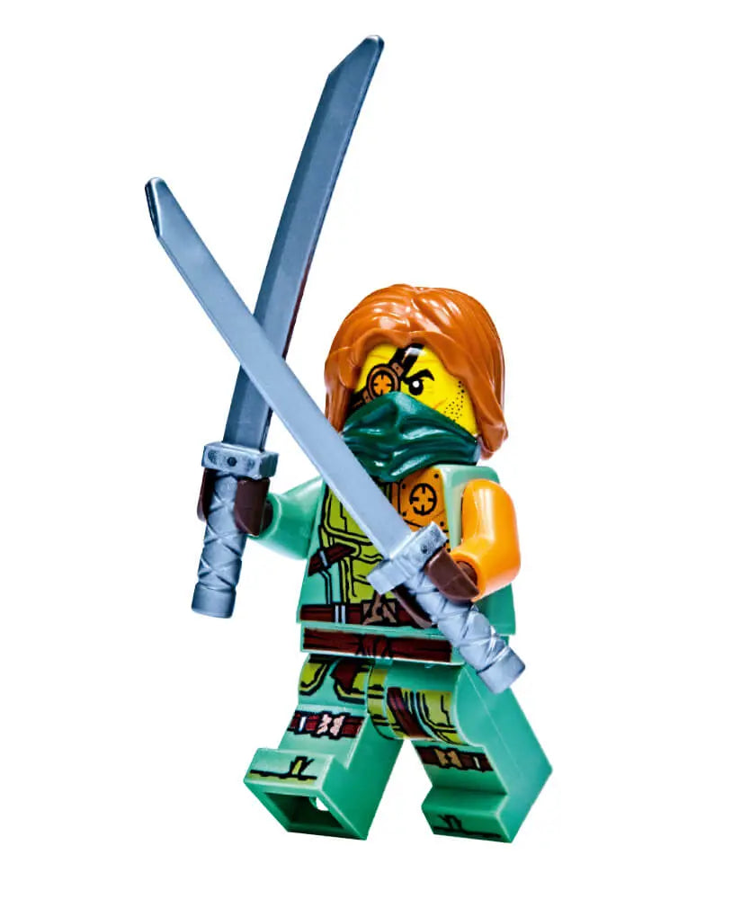 Rivista LEGO NINJAGO LEGACY COMIC n.10 con 2 GIOCHI COLE VS RONIN