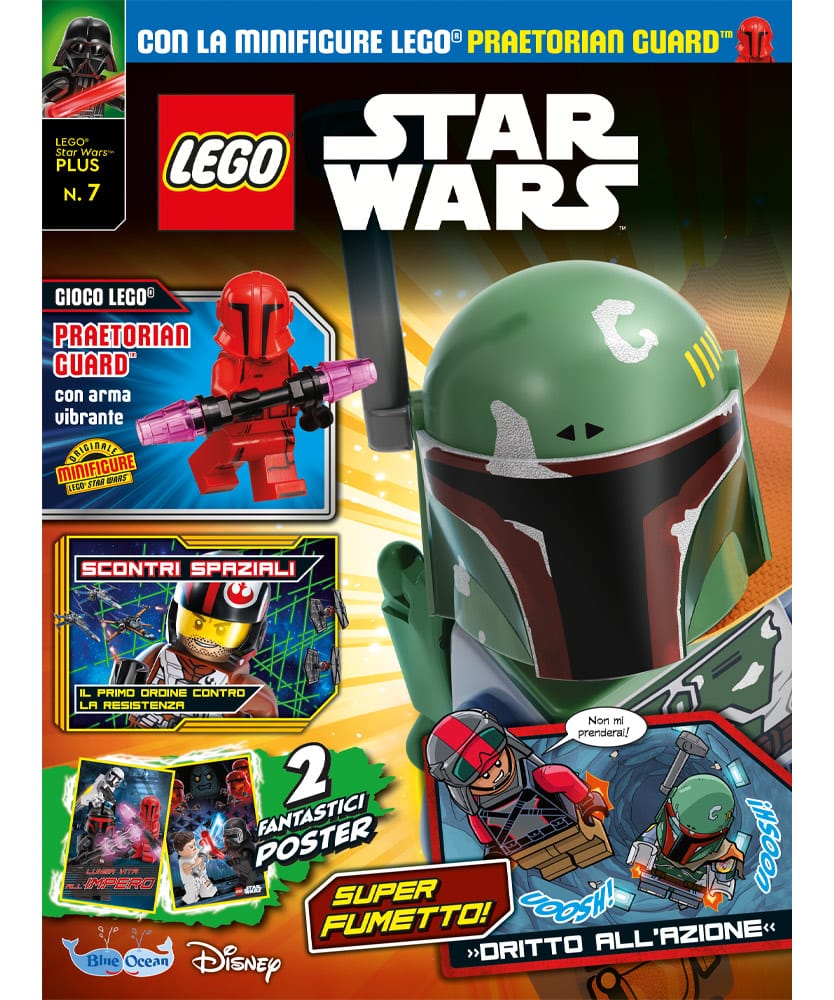 Rivista LEGO STAR WARS Plus n.7 + MINIFIGURE LEGO: PRAETORIAN GUARD