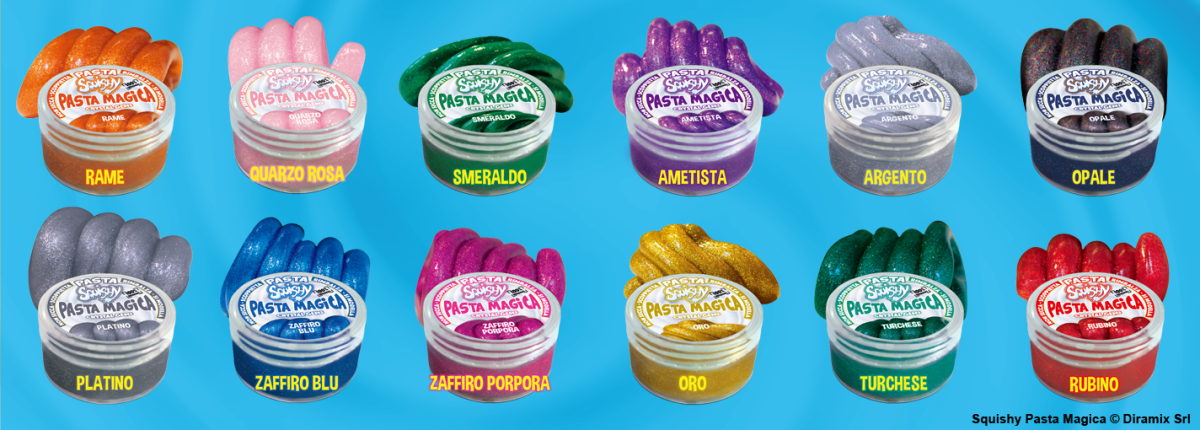 Pasta Magica SQUISHY - Morbida e Profumata 2025 CRYSTAL GEMS
