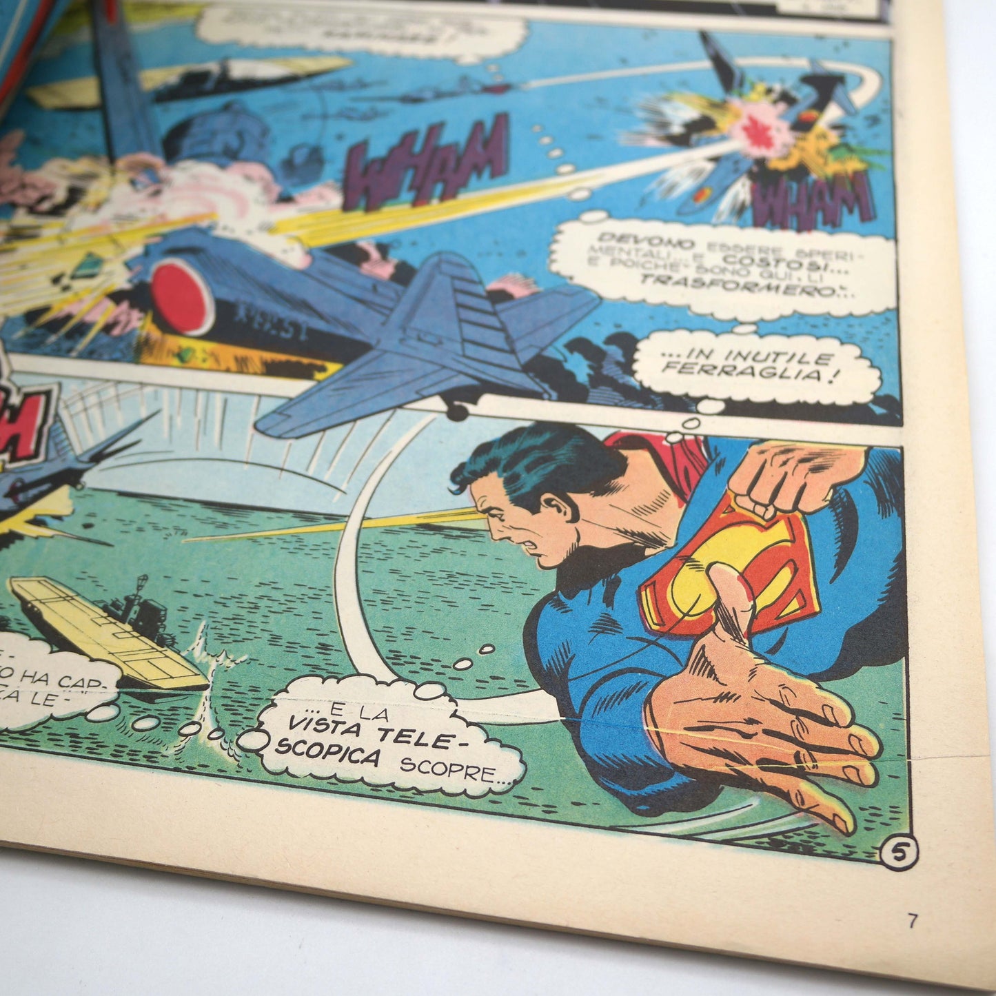 SUPERMAN contro WONDER WOMAN - Versione del 1979 - Editrice CENISIO - Sfida Epocale
