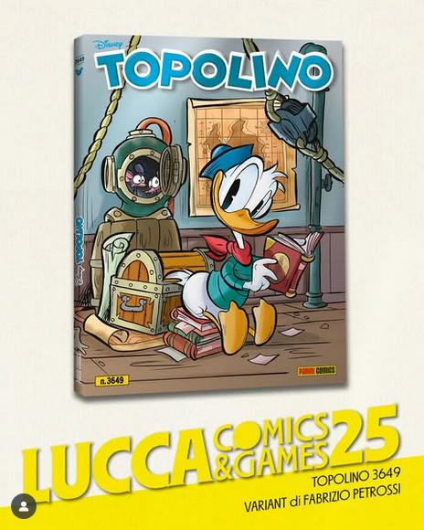 Couverture de variante Mickey Mouse 3597 Lucca Comics & Games 2024