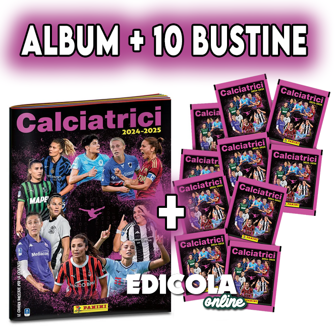 Panini 2024-2025 Sticker Albums and/or Packs of Women's Footballers (Women's Football)