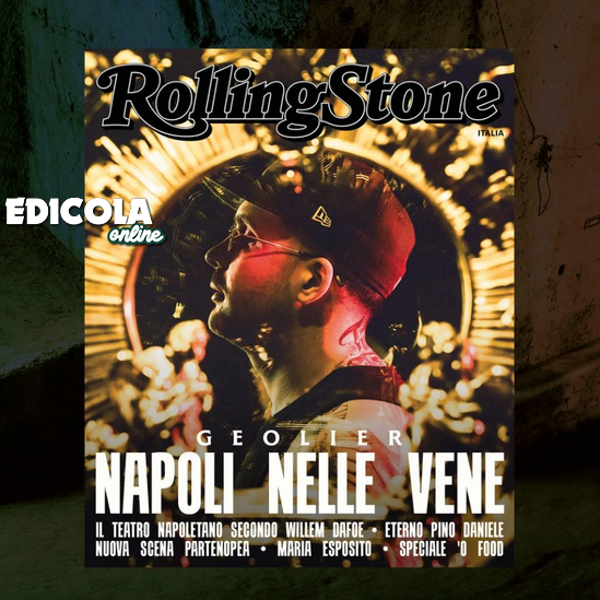 Rivista Rolling Stone - Copertina dedicata a Geolier