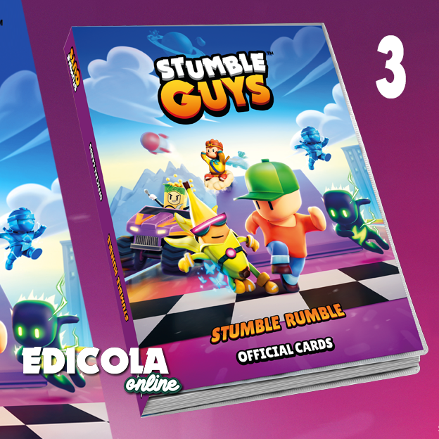 Raccoglitore di Card STUMBLE GUYS Serie 3 - STUMBLE-RUMBLE (2025)