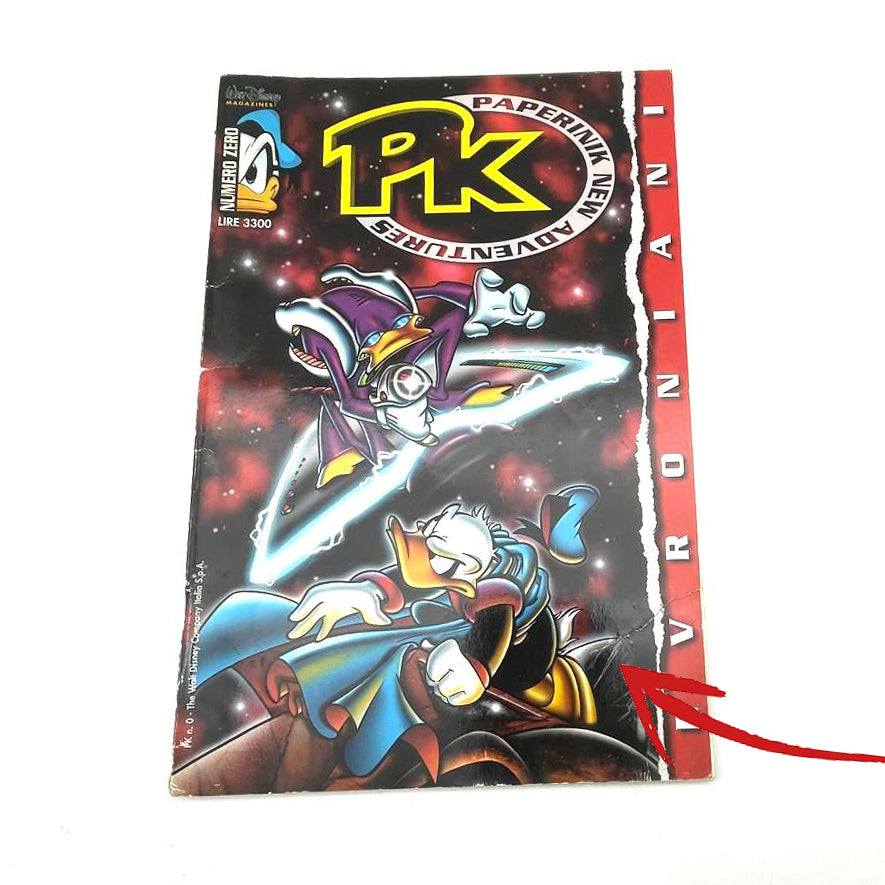 Lotto Fumetti PKNA Paperinik New Adventures Pikappa Completa PK Disney Zero 1 2