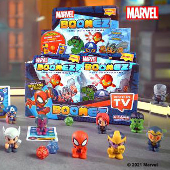 Busta a Sorpresa di BOOMEZ Marvel Wave Bustina Hero 3D Card