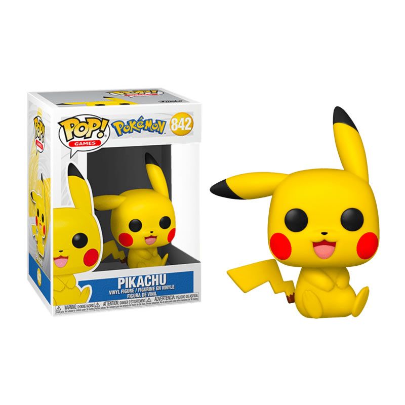 Funko Pop! Pokémon - Pikachu (Sitting) 842