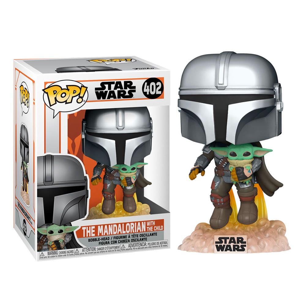 Funko Pop! Star Wars - The Mandalorian - Mando con Jet 402