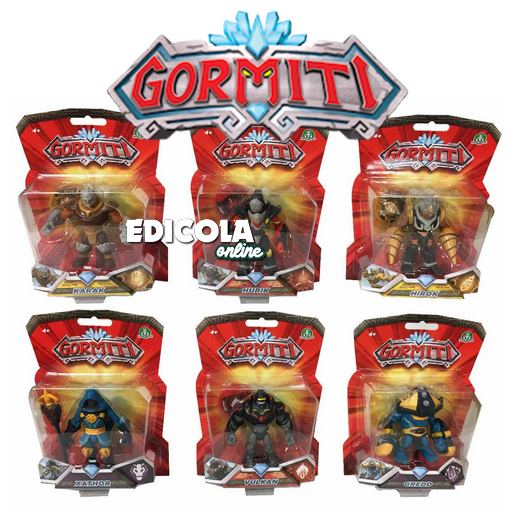Gormiti Action Figures – Lot Of 10 Random Figures, All Different, 5cm, Rubber, Unbranded Pack
